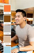 Image result for Blue Orange Color Palette