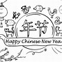 Image result for Chinese New Year Dragon Colouring Sheet