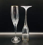 Image result for Crystal Champagne Glasses