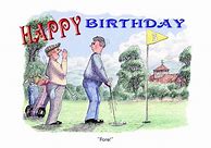 Image result for Funny Golf Birthday Cartoons