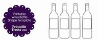 Image result for Wine Bottle Template Stencil
