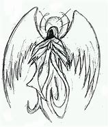 Image result for Hooded Angel Drawing