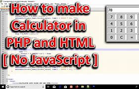 Image result for Simple Calculator PHP Code