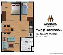 Image result for Floor Plan 40 Square Meter House