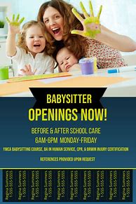 Image result for Babysitting Posters