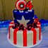 Image result for Captain America Design for Birthday