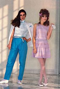 Image result for mid-80s Fashion