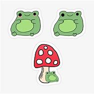 Image result for Cute Aesthetic Frog Stickers