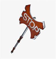 Image result for Fortnite Stop Sign Pickaxe