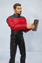 Image result for Star Trek the Next Generation Season 1 Riker Figurine in Package