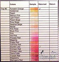 Prismacolor Pencils Color Chart Making A Color Chart For