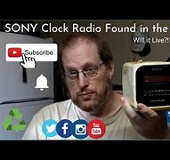Image result for Sony Cube DAB Clock Radio