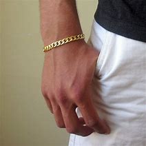 Image result for Gold Hand Bracelet for Men