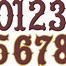 Image result for 18 Cream Number PNG