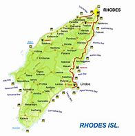 Image result for AA Map of Rhodes Greece