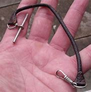Image result for Braided Leather Pocket Watch Fobs