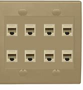 Image result for Ethernet Cable Wall Plug