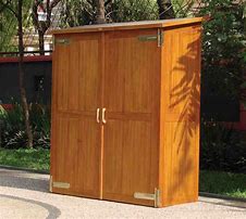 Image result for Outdoor Storage Cabinets with Shelves