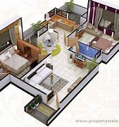 Image result for 900 Sq Ft. House 3D Plans