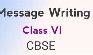 Image result for Message Writing