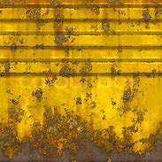 Image result for Rusty Yellow Metal