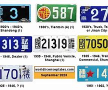 Image result for 1993 Facts Chinese Plates