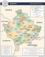 Image result for Districts of Kosovo