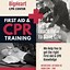 Image result for CPR and First Aid Training Flyer