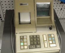 Image result for Vintage Sharp Cash Register