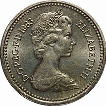 Image result for One Pound Coin Elizabeth II