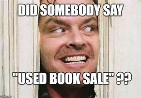 Image result for Book Sale Meme