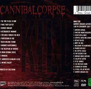 Image result for Cannibal Corpse Kill Album Cover