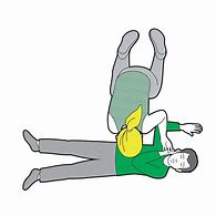 Image result for Recovery Position Cartoon