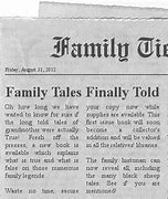 Image result for Newspaper Story