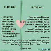 Image result for Difference Between Love You and I Love You