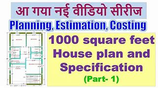 Image result for 1000 Square Feet House Plan