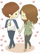 Image result for Cartoon Couple Holding Hands