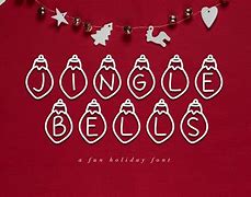 Image result for Jingle Bells Font