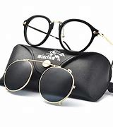 Image result for Clip On Sunglasses for Eyeglasses
