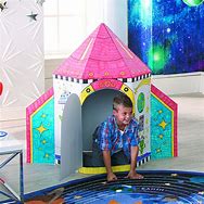 Image result for Cardboard Rocket Ship Colouring in Playhouse AU