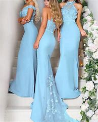 Image result for Mermaid Style Bridesmaid Dresses