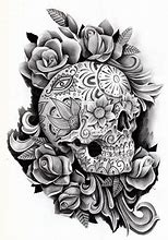 Image result for Death Skull Art