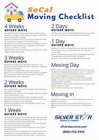 Image result for Moving Checklist