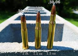 Image result for Bullet 30 06 vs 308