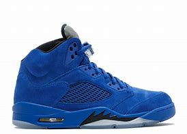 Image result for Jordan 5 Retro Blue Suede