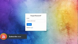 Image result for Login Page with Forgot Password