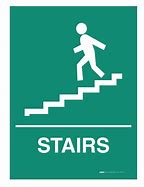 Image result for Stairs for Boys Sign