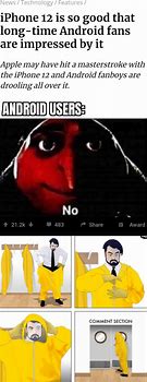 Image result for Android Better than iOS Meme