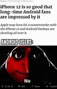 Image result for Spongebob Android vs Apple Meme