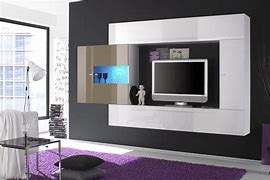 Image result for White Modern Wall Units